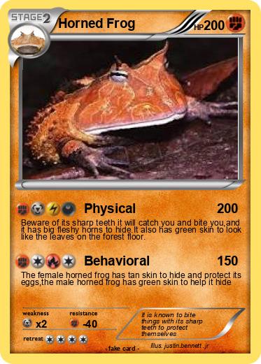 Pokemon Horned Frog