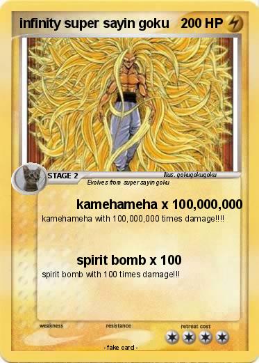 Pokemon infinity super sayin goku