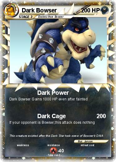 Pokemon Dark Bowser