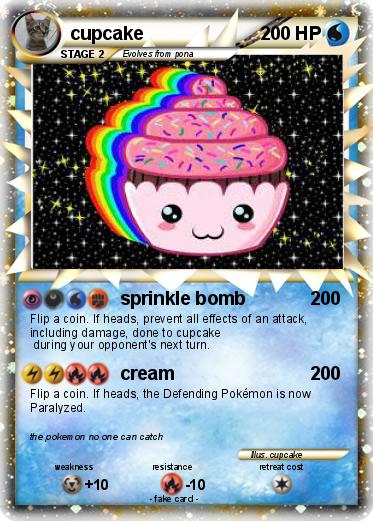 Pokemon cupcake