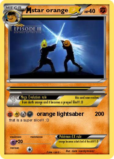 Pokemon star orange