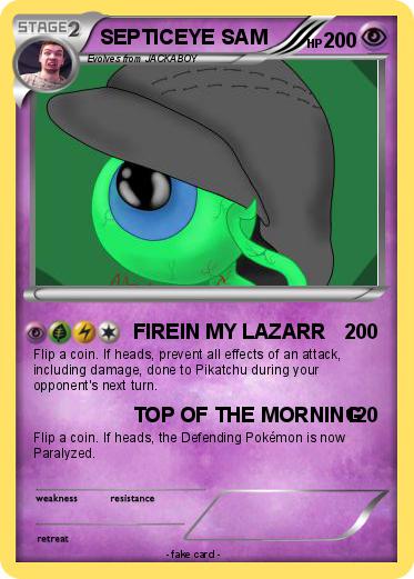 Pokemon SEPTICEYE SAM