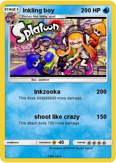 Pokemon Inkling boy