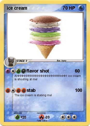 Pokemon ice cream