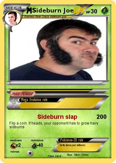 Pokemon Sideburn Joe