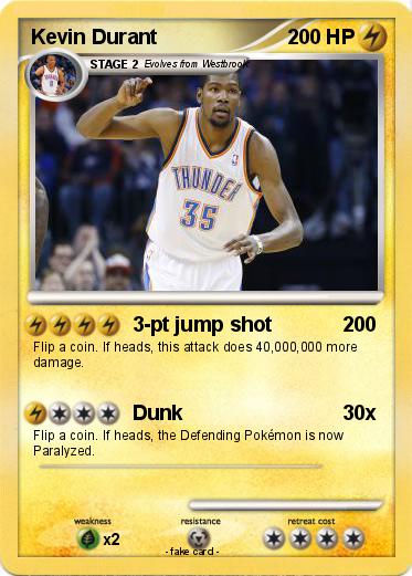 Pokemon Kevin Durant