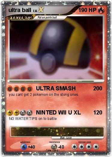 Pokemon ultra ball