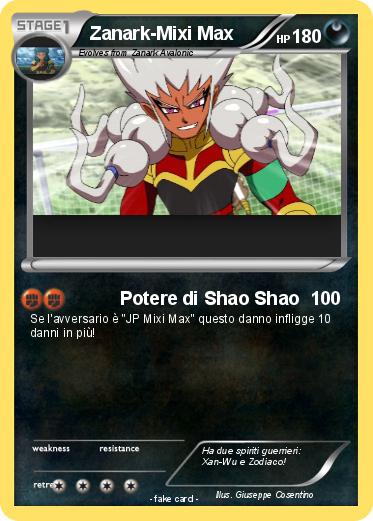 Pokemon Zanark-Mixi Max