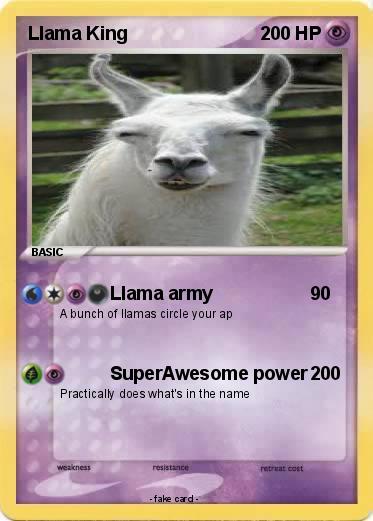 Pokemon Llama King