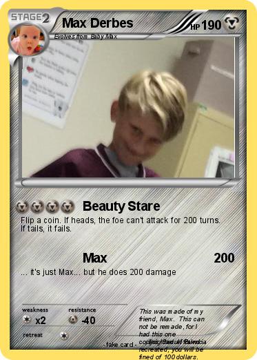 Pokemon Max Derbes