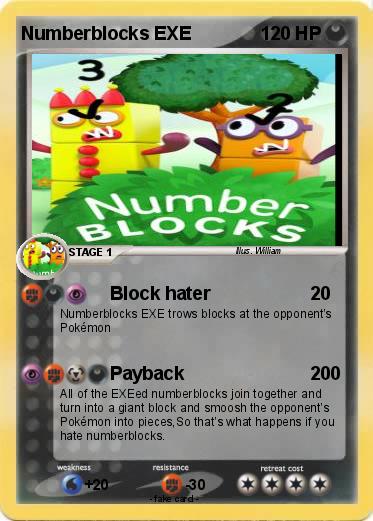 Pokemon Numberblocks EXE