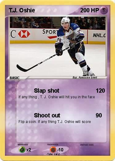 Pokemon T.J. Oshie