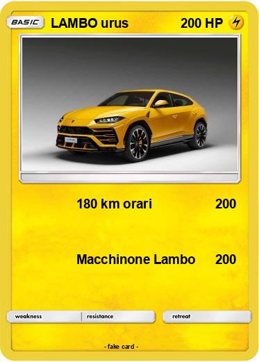 Pokemon LAMBO urus