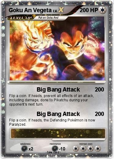 Pokemon Goku An Vegeta
