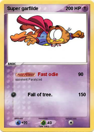 Pokemon Super garfilde