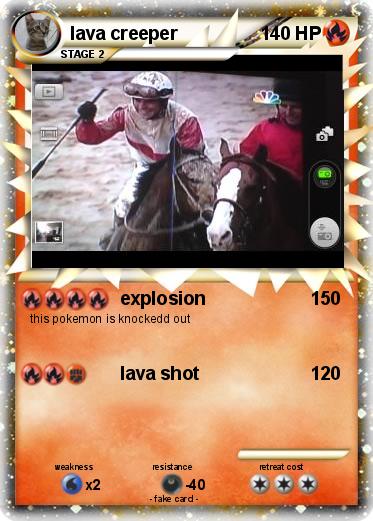 Pokemon lava creeper