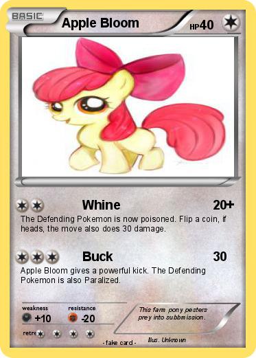 Pokemon Apple Bloom