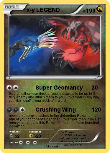 Pokemon x-y LEGEND