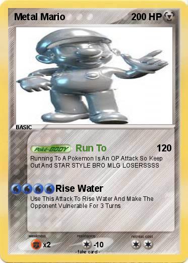Pokemon Metal Mario