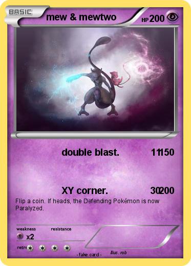 Pokemon mew & mewtwo