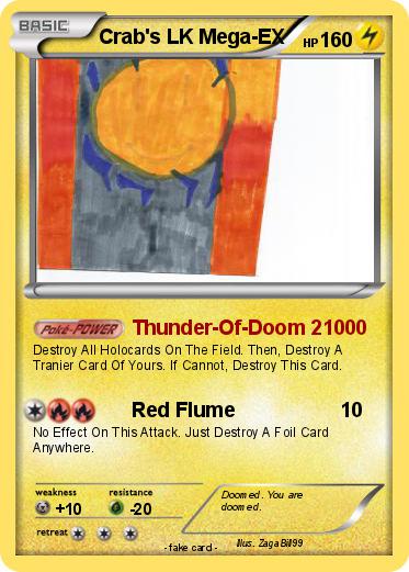 Pokemon Crab's LK Mega-EX