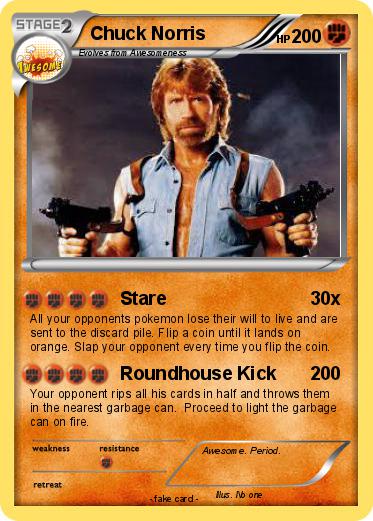 Pokemon Chuck Norris
