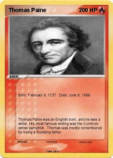 Pokemon Thomas Paine