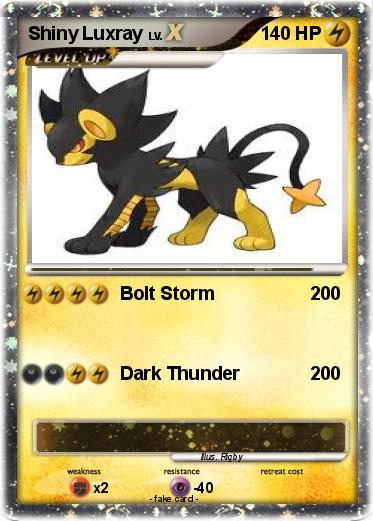 Pokemon Shiny Luxray