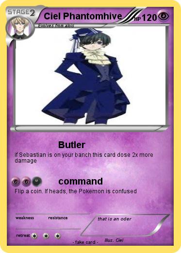 Pokemon Ciel Phantomhive