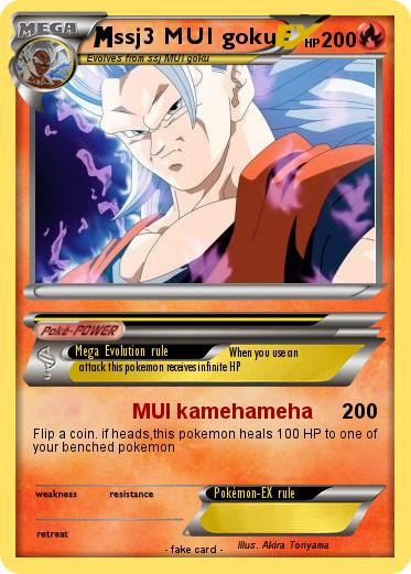 Pokemon ssj3 MUI goku