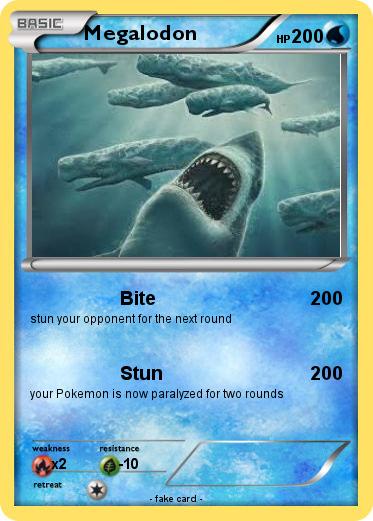 Pokemon Megalodon