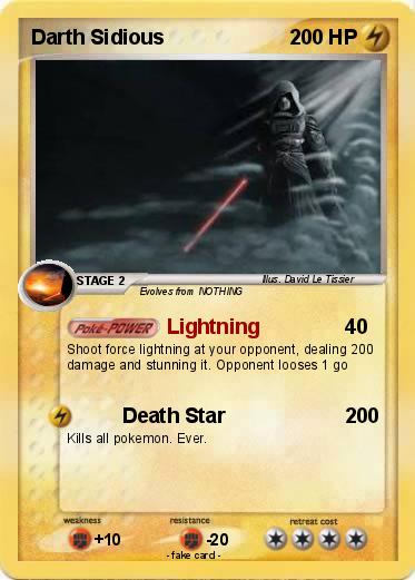 Pokemon Darth Sidious