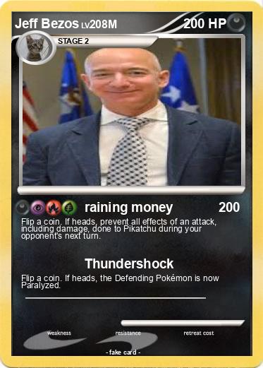 Pokemon Jeff Bezos