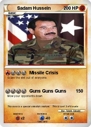 Pokemon Sadam Hussein