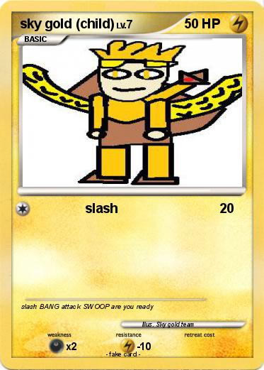 Pokemon sky gold (child)