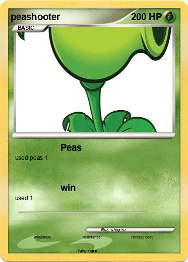 Pokemon peashooter
