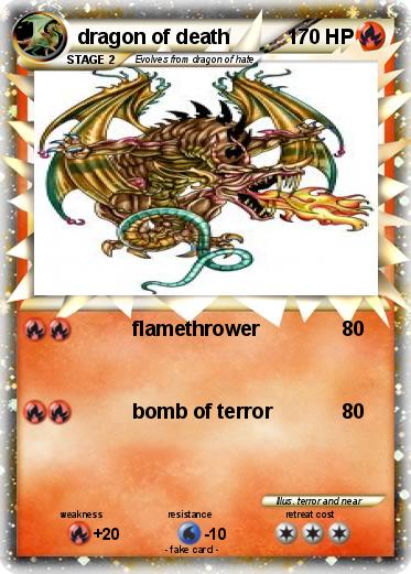 Pokemon dragon of death