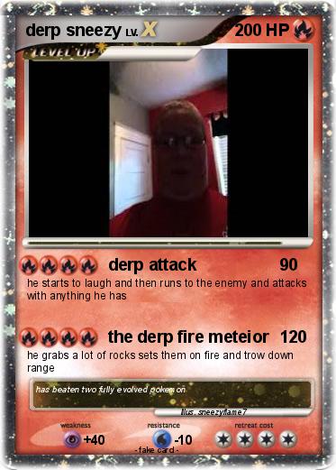 Pokemon derp sneezy