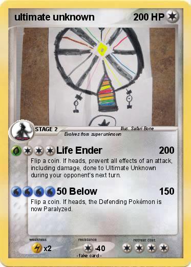 Pokemon ultimate unknown
