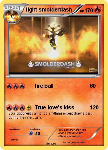 Pokemon light smolderdash