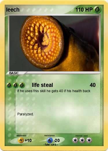 Pokemon leech