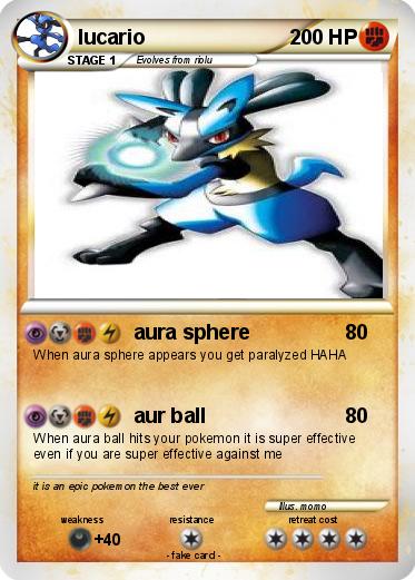 Pokemon lucario