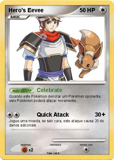 Pokemon Hero's Eevee
