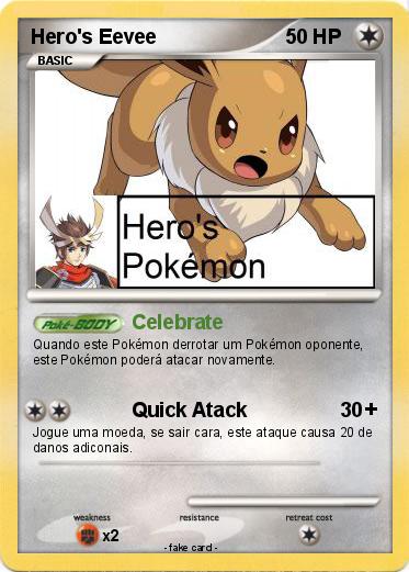Pokemon Hero's Eevee