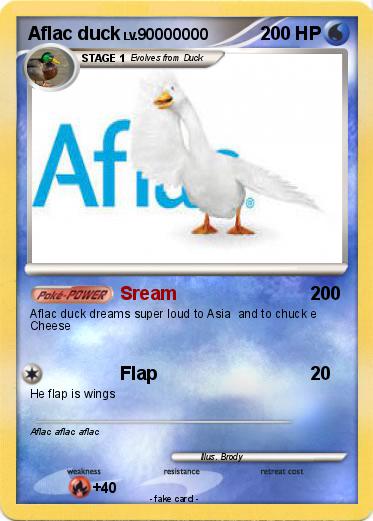 Pokemon Aflac duck