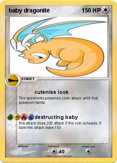 Pokemon baby dragonite