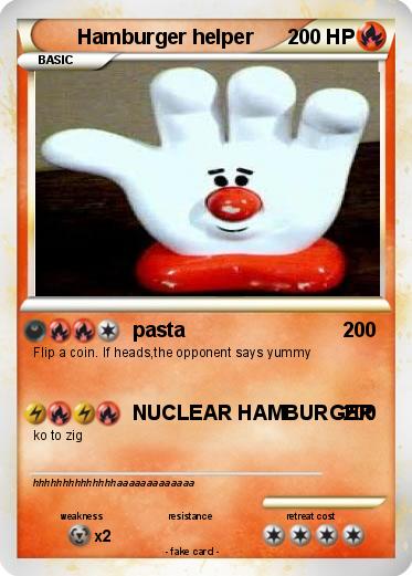 Pokemon Hamburger helper