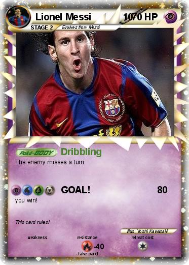Pokemon Lionel Messi            10