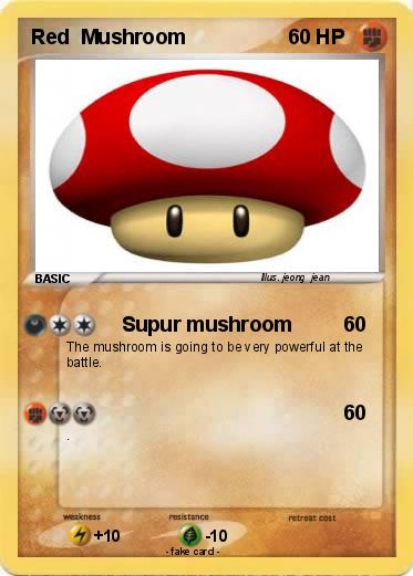 Pokemon Red  Mushroom