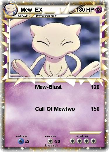 Pokemon Mew  EX